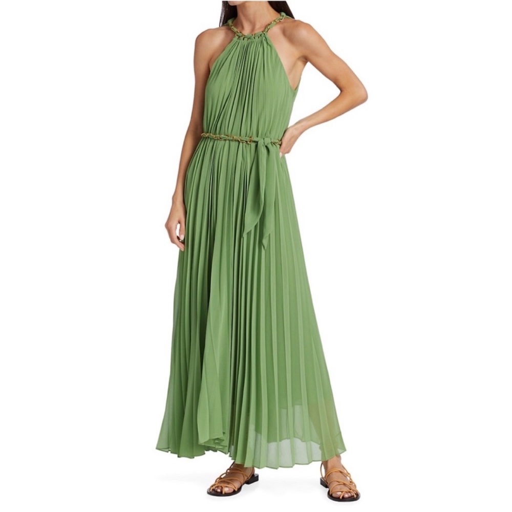 Zimmerman Green pleated Dress